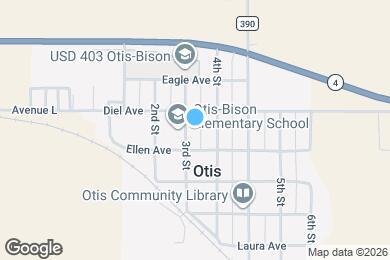 Map image of the property - 215 3RD