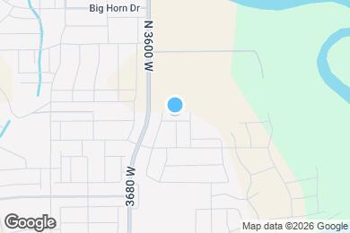 Map image of the property - 3542 W 900 N