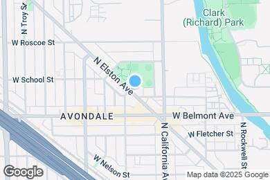 Map image of the property - 3255 N Elston Ave