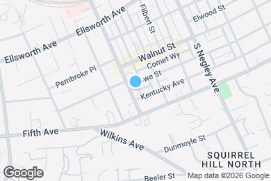 Map image of the property - 919 S Aiken Ave