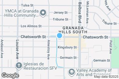 Map image of the property - 17082 Chatsworth St