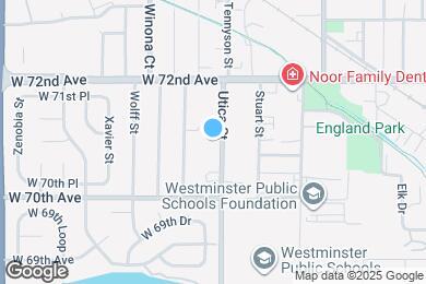 Map image of the property - 7061 Utica St