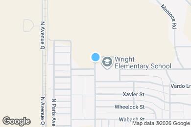 Map image of the property - 2616 N. Ave. P-