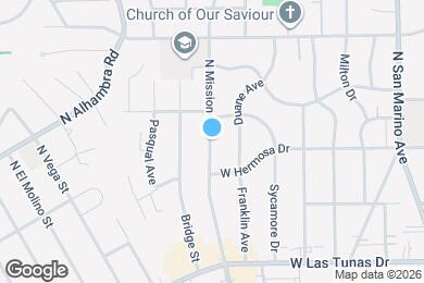 Map image of the property - 308 N Mission Dr