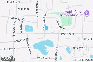 Map image of the property - 8916 Magnolia Ln N