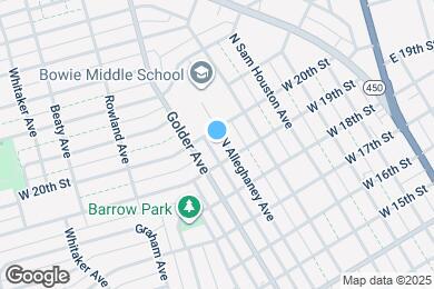 Map image of the property - 1907 N Alleghaney Ave