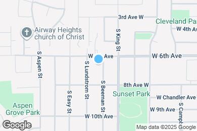 Map image of the property - 626 S Beeman St