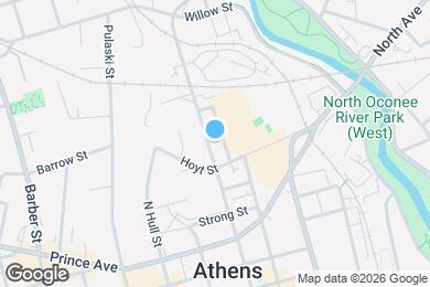 Map image of the property - 836 College Ave