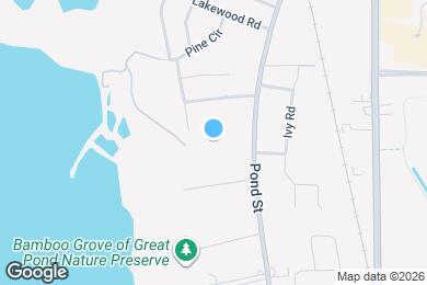 Map image of the property - 235 Pond St