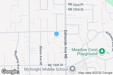 Map image of the property - 1908 Dayton Ave NE