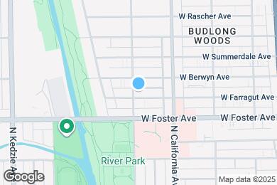 Map image of the property - 2854 W Farragut Ave