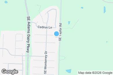 Map image of the property - 1016 SE Wood Ridge Ct