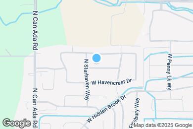 Map image of the property - 12256 W Skyhaven St