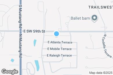 Map image of the property - 316 E Georgia Terrace