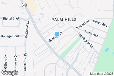 Map image of the property - 8010 Brandon Dr