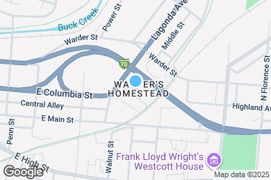 Map image of the property - 928 Avondale Ave