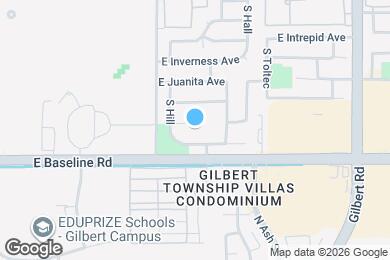 Map image of the property - 1631 E Javelina Cir