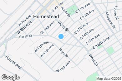 Map image of the property - 1205 Sarah St