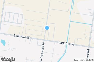 Map image of the property - 1317 S Xanthia St