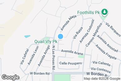 Map image of the property - 739 Avenida Abeja