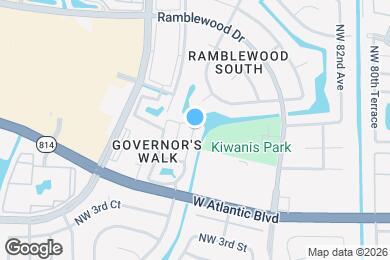 Map image of the property - 599 NW 87th Ter