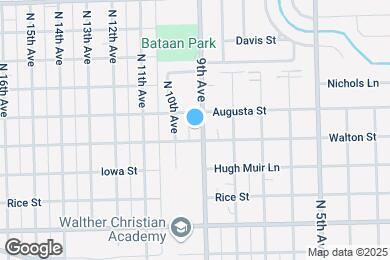 Map image of the property - 1008 N 9th Ave
