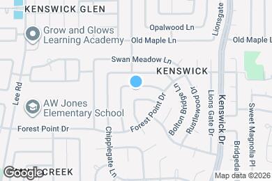 Map image of the property - 8222 Buckeye Glen Ln