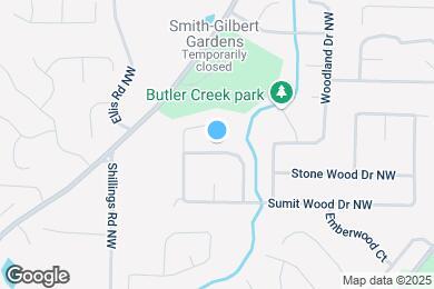 Map image of the property - 7030 Steel Wood Dr NW