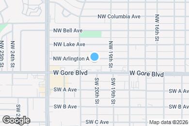 Map image of the property - 1916 NW Arlington Ave