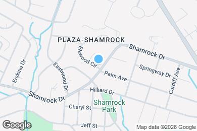 Map image of the property - 2401 Shamrock Dr
