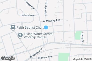 Map image of the property - 916 W Rankin Ave