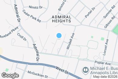 Map image of the property - 220 Gross Ave