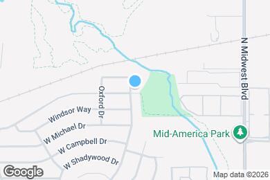 Map image of the property - 4400 N Shadybrook Dr