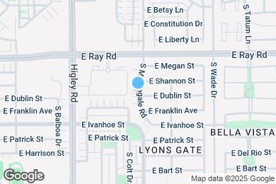 Map image of the property - 1716 S Martingale Rd