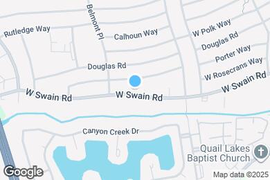 Map image of the property - 2363 W Swain Rd