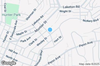Map image of the property - 1315 Labelle Ave