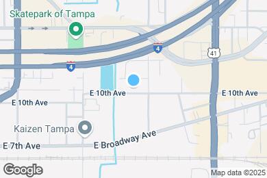 Map image of the property - 4512 E 10th Ave