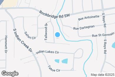 Map image of the property - 484 S Susan Creek Dr