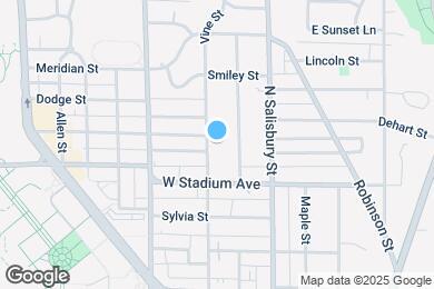Map image of the property - 708 Vine St