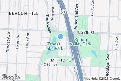 Map image of the property - 2727 Vine St