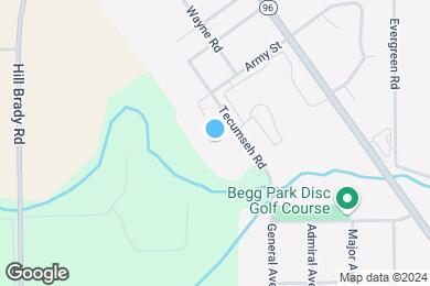 Map image of the property - Eagles Ridge Apartments