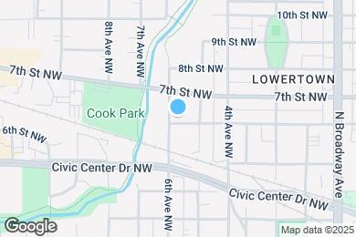 Map image of the property - 515 6th St NW