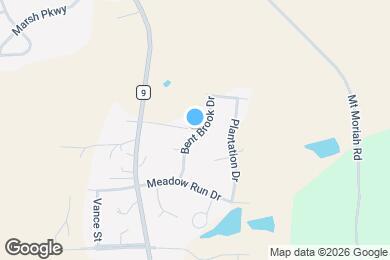Map image of the property - 10757 Bent Brook Dr
