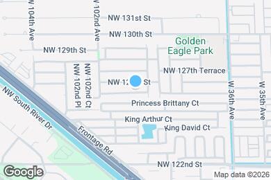 Map image of the property - 9991 NW 126th Terrace