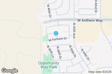 Map image of the property - 4614 W Fortune Dr