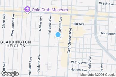 Map image of the property - 1397 Broadview Ave