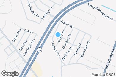 Map image of the property - 111 Bowie St