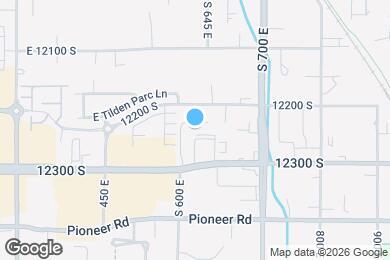 Map image of the property - 632 E 12225 S