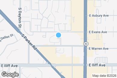 Map image of the property - 2192 S Fulton Cir