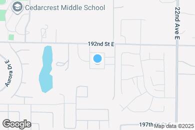 Map image of the property - 1619 194th St E